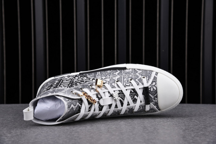 b23 oblique high top sneaker