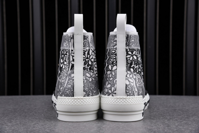b23 oblique high top sneaker