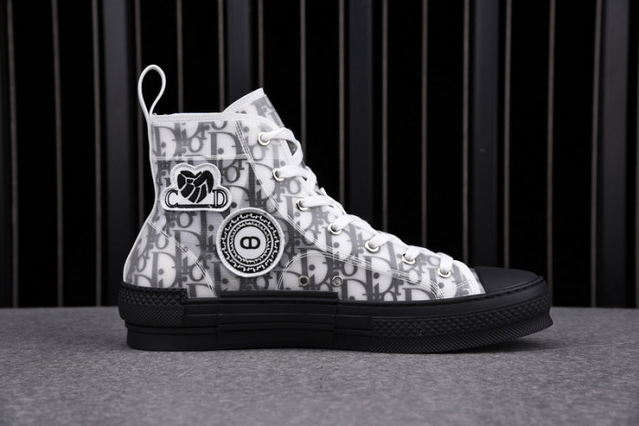 b23 oblique high top sneaker
