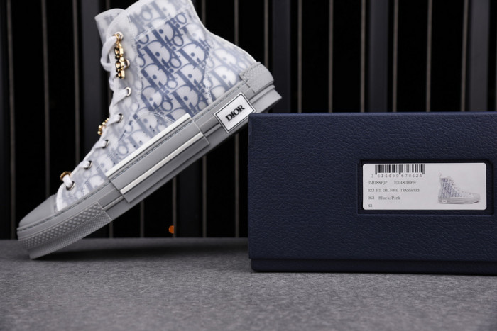 b23 oblique high top sneaker