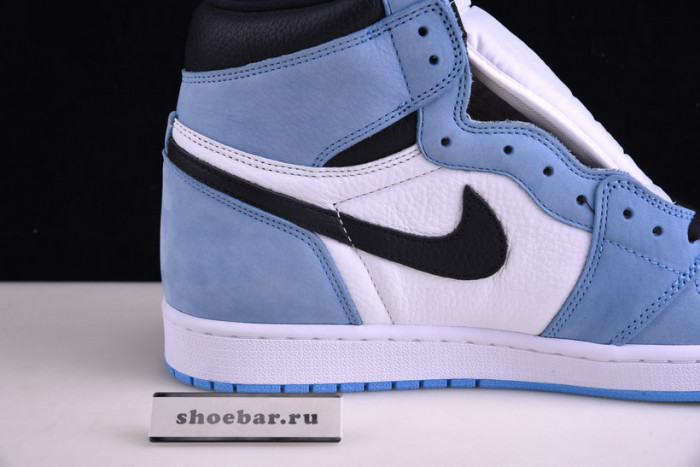 air jordan 1 retro high white university blue black 555088-134