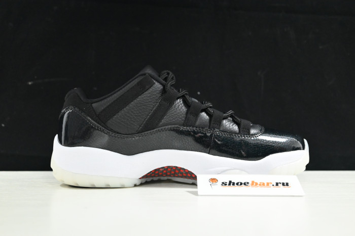 air jordan 11 low "72-10" av2187-001