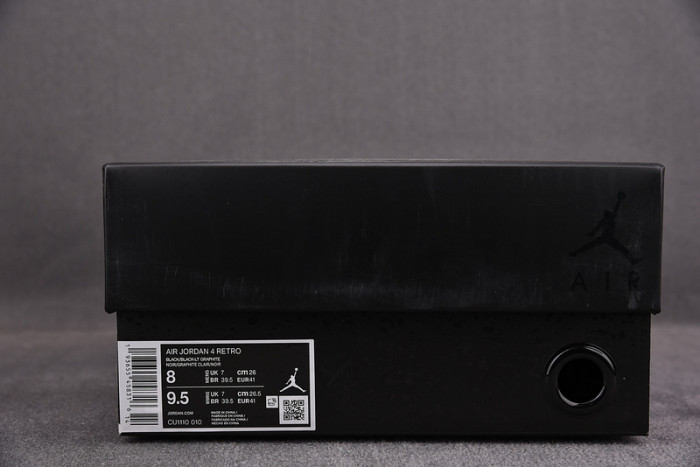 air jordan 4 retro black cat cu1110-010