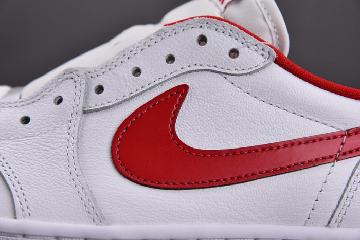 air jordan 1 retro low“white varsity red”