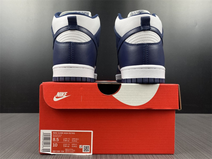 nike dunk high championship navy dd1399-104