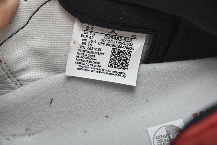 jordan 1 retro high og lost and found