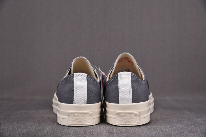 converse chuck taylor all-star 70 ox comme des garcons play grey