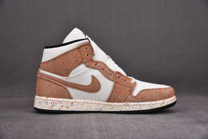 air jordan 1 mid se brushstroke da8005-100