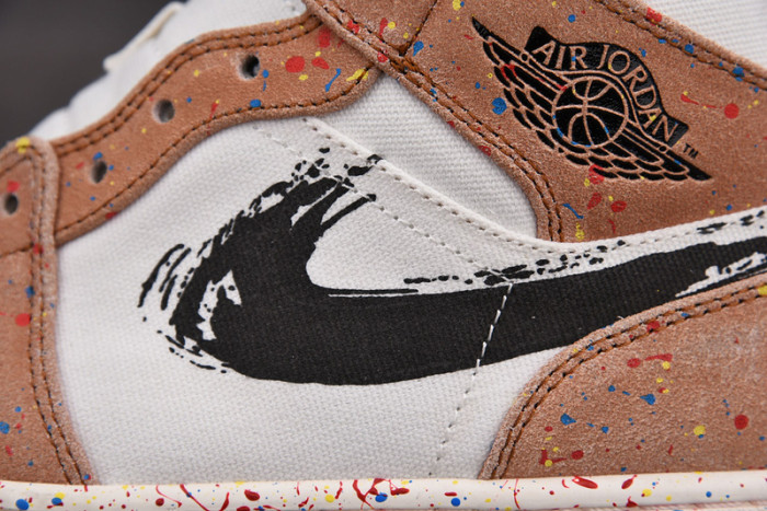 air jordan 1 mid se brushstroke da8005-100
