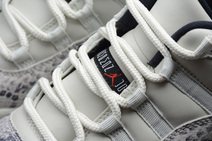 jordan 11 retro low snake light bone - cd6846-002