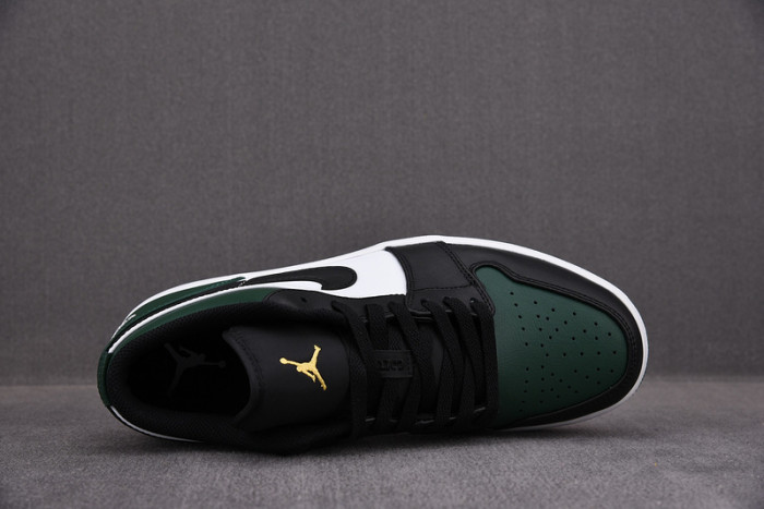 jordan 1 low green toe - 553558-371