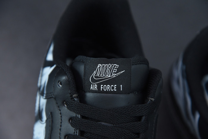 air force 1 low black skeleton halloween (2019)