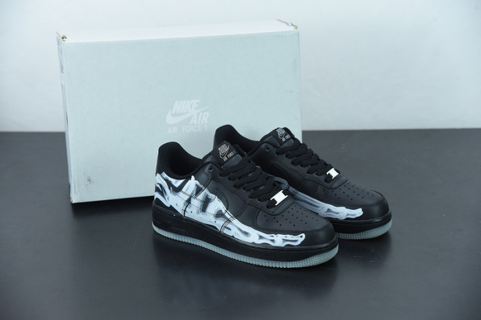 air force 1 low black skeleton halloween (2019)