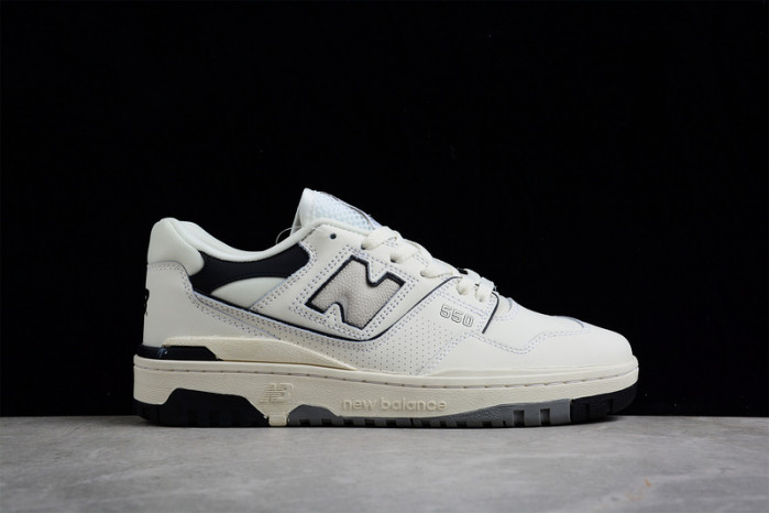 new balance 550 cream black