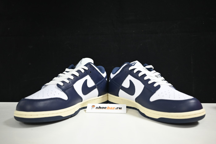 nike dunk low vintage navy - dd1503-115