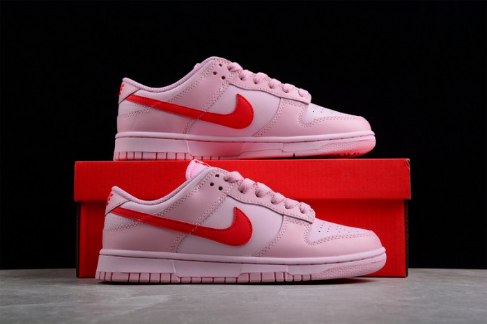 nike dunk low triple pink (ps)