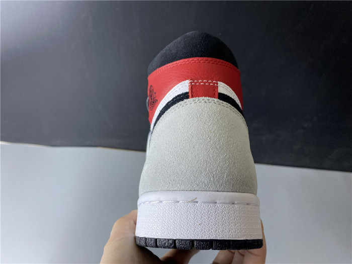 air jordan 1 retro high light smoke grey 555088-126