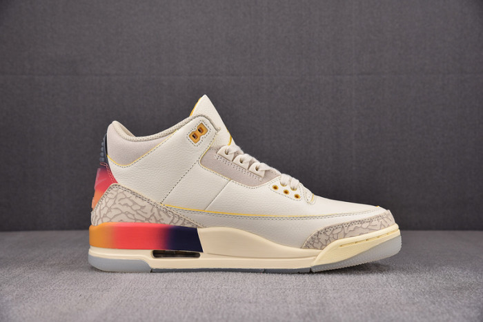 j balvin x air jordan 3 "medellín sunset"