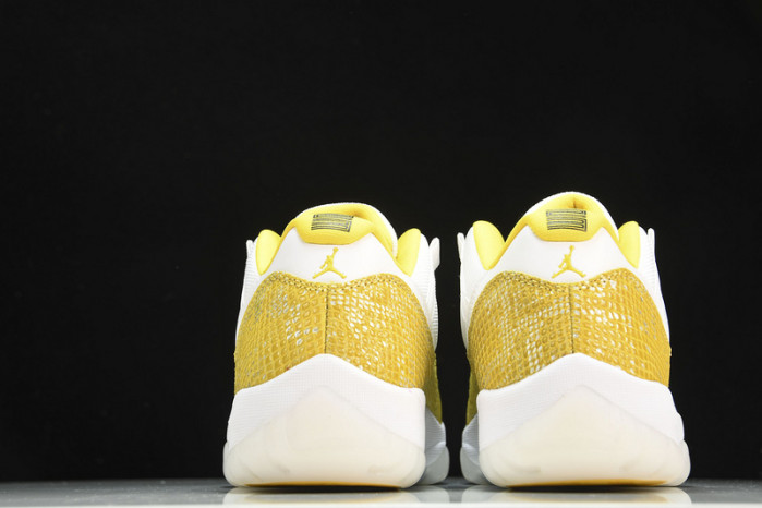 jordan 11 low “yellow snakeskin”