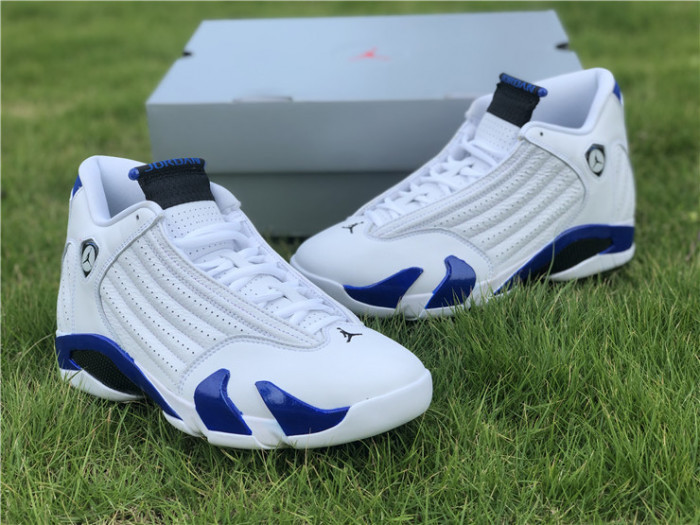 air jordan 14 retro white hyper royal 487471-104