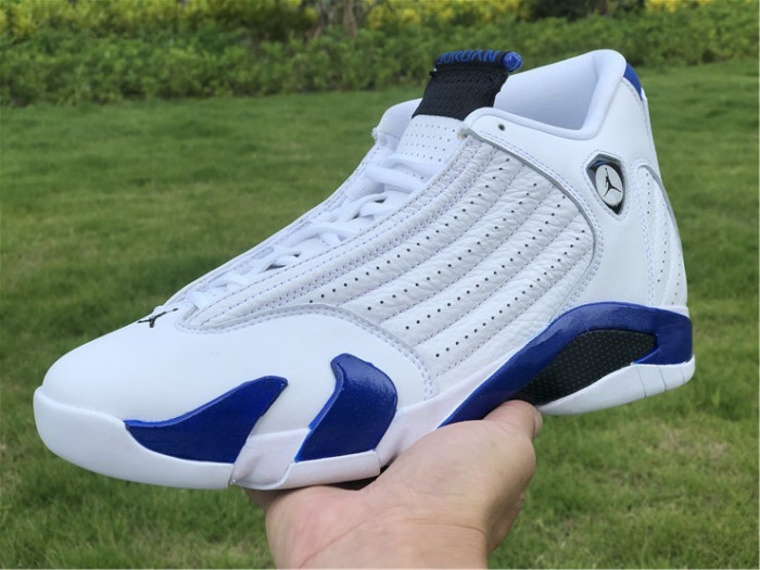 air jordan 14 retro white hyper royal 487471-104