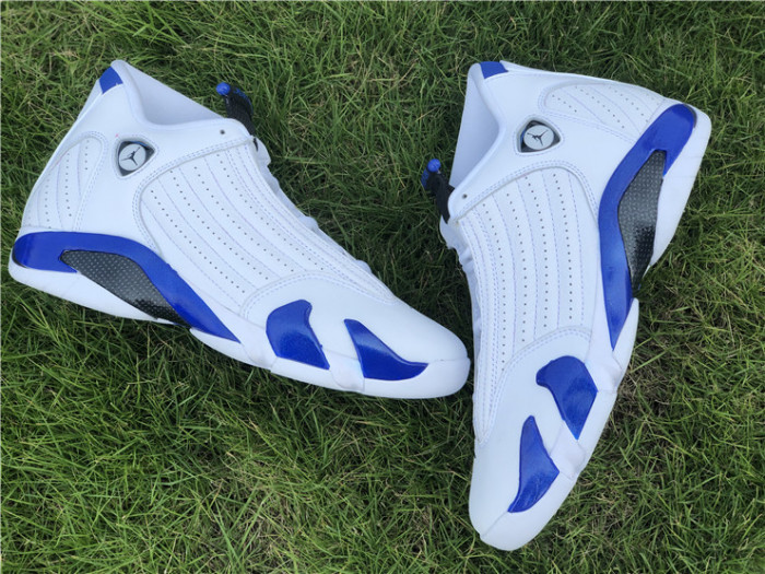 air jordan 14 retro white hyper royal 487471-104