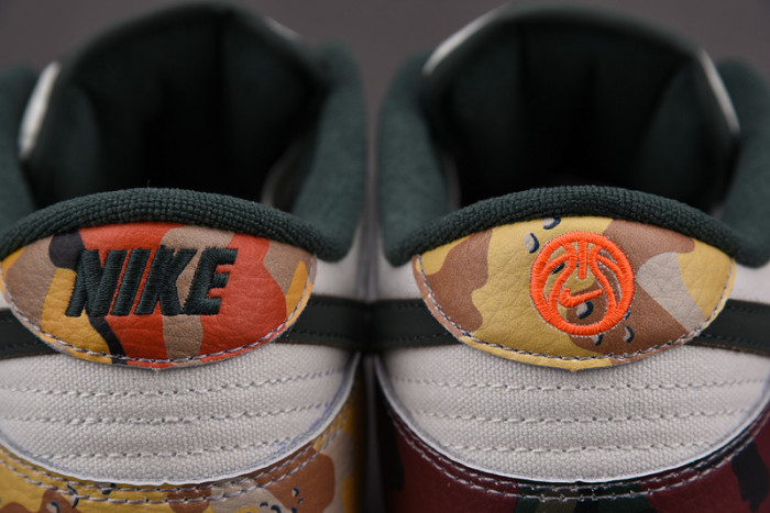 nike dunk low se sail multi-camo - dh0957-100