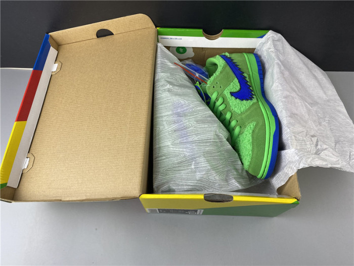 nike sb dunk low "grateful dead - green bear" - cj5378-300