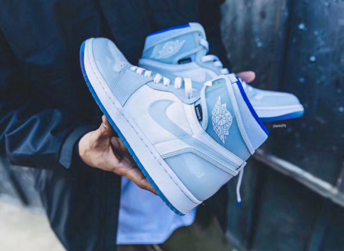 air jordan 1 retro high zoom white racer blue ck6637-104