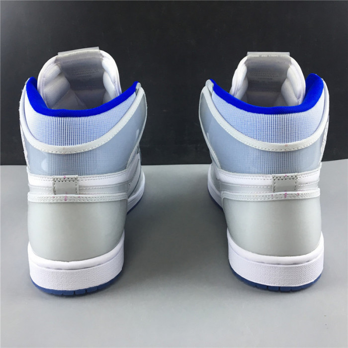 air jordan 1 retro high zoom white racer blue ck6637-104