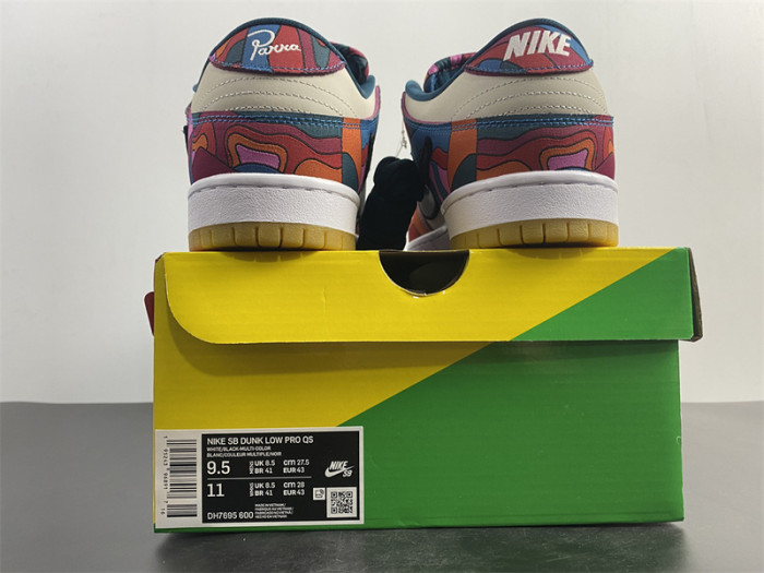 parra x nike sb zoom dunk low dh7695-600