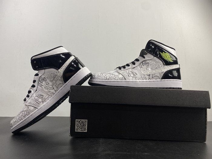 air jordan1 mid aj1 dc4099-100