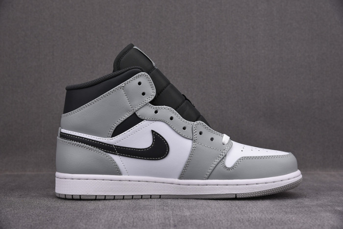 air jordan 1 mid light smoke grey 554724-078