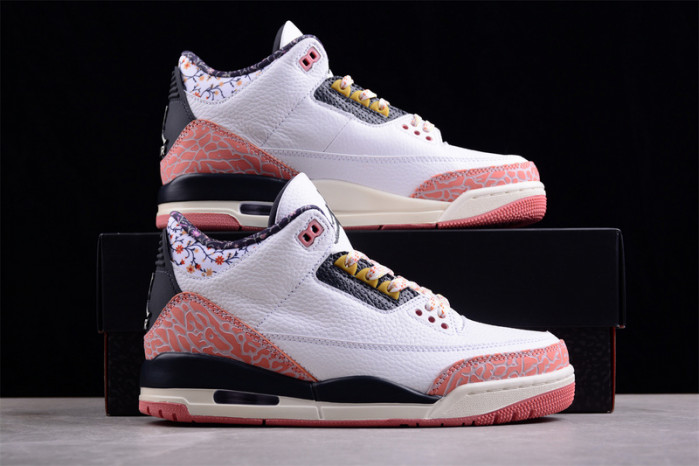 air jordan 3 gs "red stardust" 441140-100