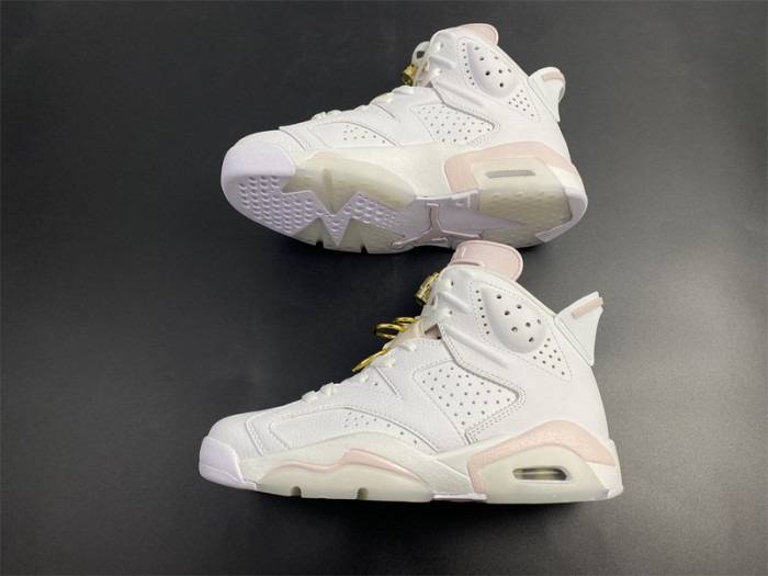 air jordan 6 wmns “gold hoops” dh9696-100